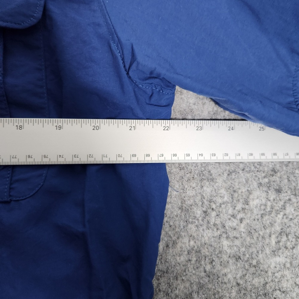 Columbia PFG Performance Fishing Gear Men L Blue Mesh Lined‎ Vented Outdoor Hike - Picture 7 of 8
